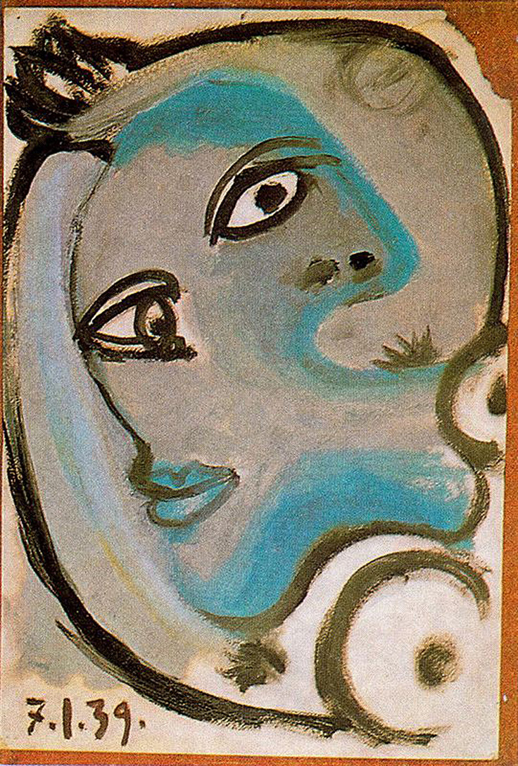 Picasso Head of a woman 1939